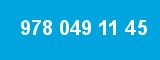 978 049 11 45 978 049 11 45
